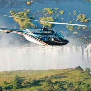 chutes victoria Zambie Zimbabwe voyage de luxe hélicoptère