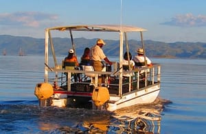 Safari au Zimbabwe sur l'eau en bateau
