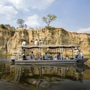 Safari bateau Ouganda Murchison falls