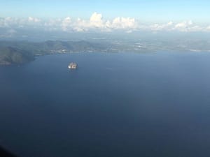 survol des Caraïbes les Antilles vue du ciel sports extrêmes 