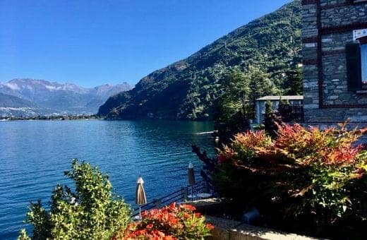 Partir en voyage enceinte grands lacs Italie 